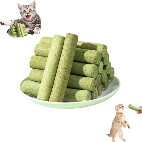 Cat Chicken Grass Teething Stick 6pcs (30g)
