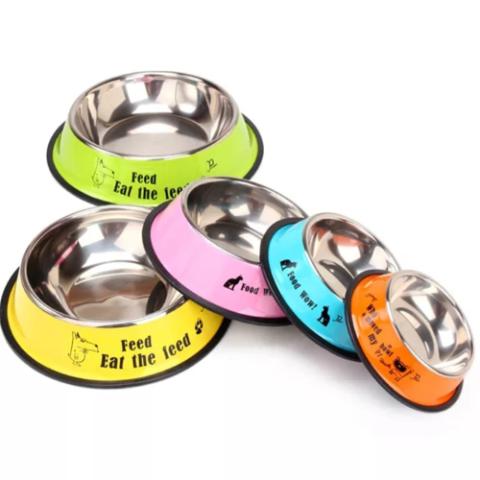 Pet Food Bowl Stainless Steel- 15cm