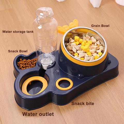 Cat Food and Water Bowl all in one