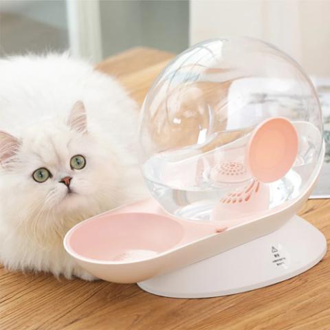 Snails Bubble Automatic Cat Water Fountain