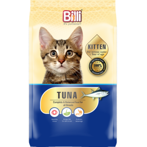 Billi Kitten Dry cat food Tuna 1.5kg