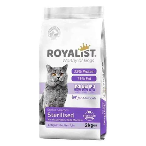 Royalist Sterilized Salmon  Cat Food 2Kg