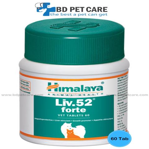 Himalaya Liv. 52 Forte Tablets For Dogs and Cats 60 tabs