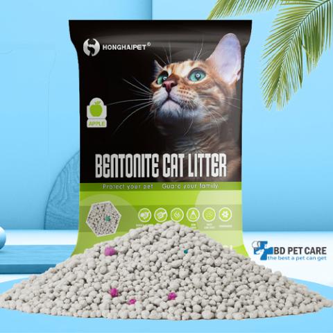 Honghaipet Bentonite Cat Litter Apple Flavour 5L