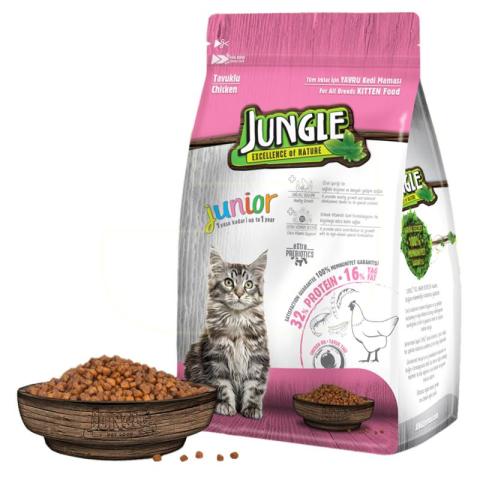 Jungle kitten Dry Food Chicken 1.5 kg
