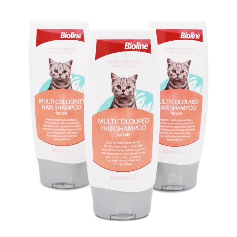 Pet Cleaner Products Cat Care Multi Coloured Hair Shampoo For Cat 250ml