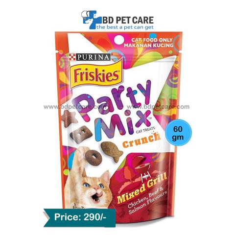 Friskies Party Mix Mixed Grill Crunch 60g