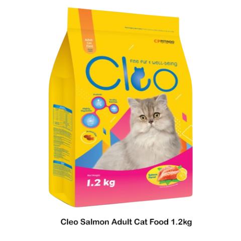 Cleo Salmon Adult Cat Food 1.2kg